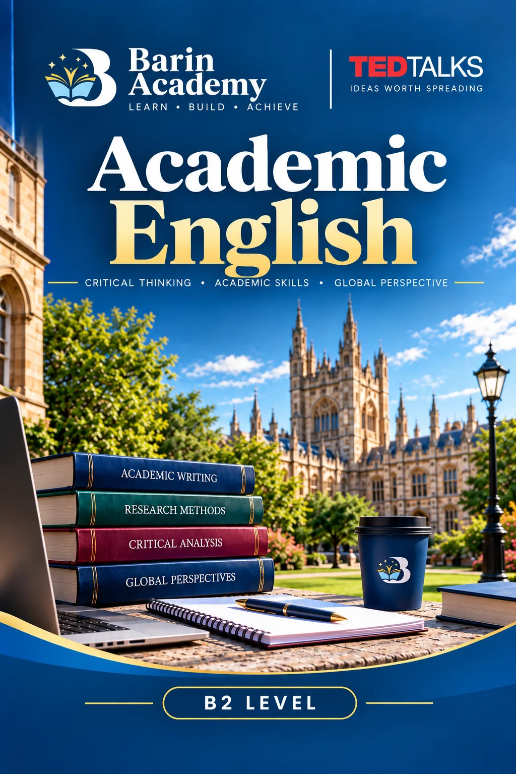 Academic English B2 at Barin English & AI Academy